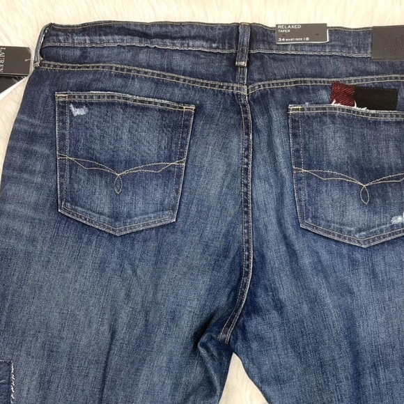 Ralph Lauren Relaxed Tapered Jeans NWT - Picture 5 of 5